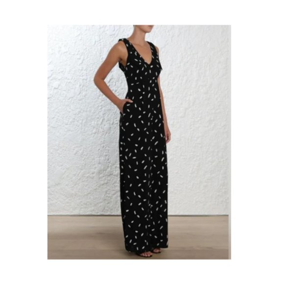 NWOT Paint Print jumpsuit | Zimmerman - Picture 2 of 7